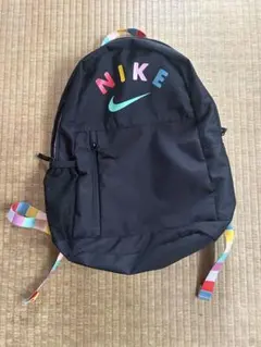 NIKE リュック ブラック/マルチカラー