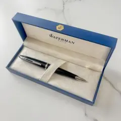 WATERMAN カレン ブラックシー ST ボールペン 保証書・ケース・箱付き