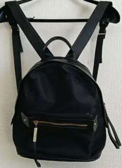 【BARCOS バルコス】ナイロンリュック ブラック｜多収納 軽量｜大人きれいめ