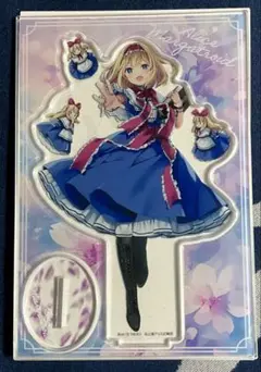 東方project ダイソー アリス・マーガトロイド　アクリルフィギュア