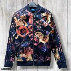 アディダスオリジナルス ボタニカル 花柄 トラックジャケット 160 K0985