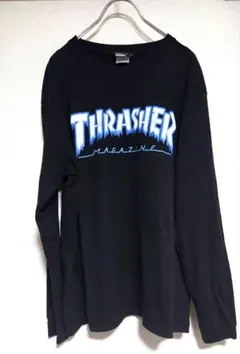 THRASHER ロングスリーブ Tシャツ L ブラックのサムネイル