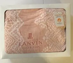 未使用✴︎LANVIN(ランバンコレクション)綿毛布/140×200/シングル