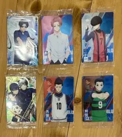 【 新品未使用・未開封 】ブルーロック ウエハース カード 6枚