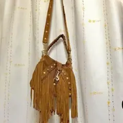 J.J.winters フリンジ ショルダー バッグ  斜めがけ