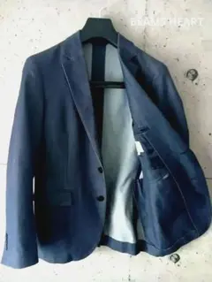 BEAMS HEART ストレッチデニム 2ボタン テーラードジャケット