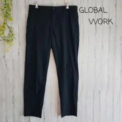 GLOBAL WORK グローバルワーク スラックスパンツ 黒 Lサイズ