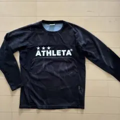 ATHLETA ロングスリーブTシャツ キッズ用ブラック☆size150☆