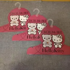 ハローキティCECIL McBEE ハンガー美品