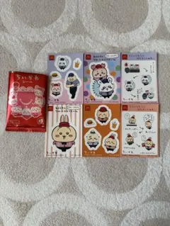 マクドナルド ✖️ちいかわ シール　ハッピーセット　モモンガ　うさぎ
