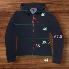 TOMMY HILFIGER ジップアップパーカー 黒 Sサイズ Y2K 古着