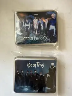 &TEAM mark on me WE ON FIRE 缶ケース 2種