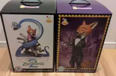 ズートピア2 ハッピーくじ A賞 ラスト賞 フィギュア セット