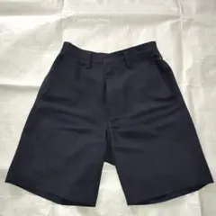 紺ネイビー 半ズボン ウエストゴム　140
