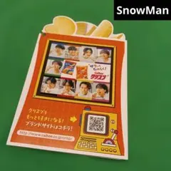 비매품 SnowMan カルビー クリスプ フライヤー