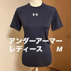 Under Armour トレーニングシャツ 半袖　ネイビー レディースMDのサムネイル