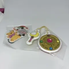 リフレクター 反射板 キーホルダー 2個セット セーラームーン ユカコオオデ