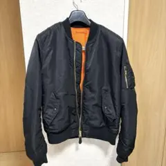 ALPHA MA-1 ブラック　XL