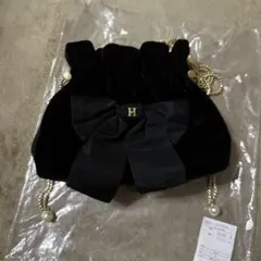 herlipto velour mini bag ノベルティ VELOUR MINI BAG herlipto ノベルティ ホリデー バッグ ハーリップトゥ