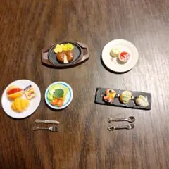 ミニチュア ガチャガチャ フードセット