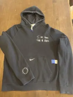 Nike ブラック フード付きパーカー