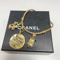 も*も様 CHANEL ヴィンテージ　チャーム付きブレスレット