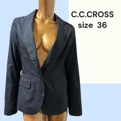 No.242 (♡)C.C.CROSS ノーカラージャケットのサムネイル