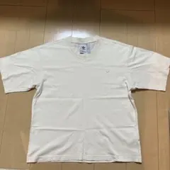 【値下げ】adidas Originals トレフォイル Tシャツ ホワイト Lのサムネイル