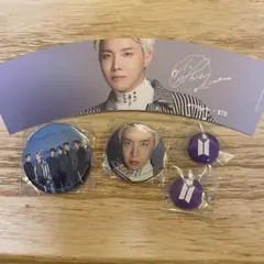 DFESTA FINAL 寺田倉庫 カップホルダー 缶バッジ JHOPE ホソク