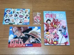 【処分】ワンピースフィルムRED冊子 ステッカー マグネット