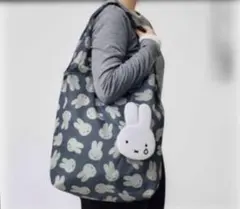 インレッド3月号付録 miffyのフェイス形エコバッグ