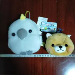 ぬいぐるみポーチ2個セット