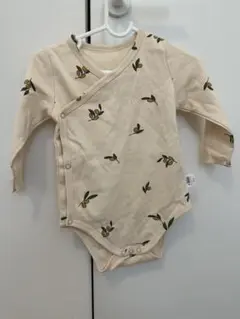 ベビーギャップ オリーブ柄ロンパース 73cm