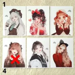 人物ステッカー　バラ売り可　cottonmelody様