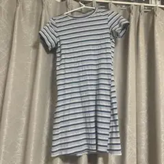 shien ボーダーワンピース