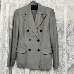 グレー テーラードジャケット