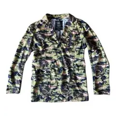 美品★BEAMS HEART 迷彩柄 ジャケット Sサイズ カジュアル