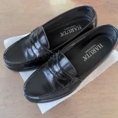 23㌢☆HARUTA ブラック ローファー