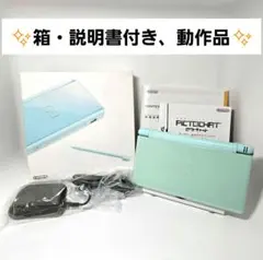 動作品 ニンテンドーDS Lite アイスブルー 充電器 タッチペン 箱 説明書
