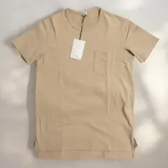 Scye サイ 半袖Tシャツ ベージュ 無地 サイズ36 日本製 綿100%のサムネイル