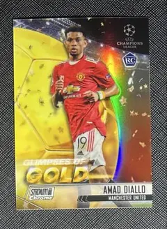 Topps stadium club Amad Diallo RC