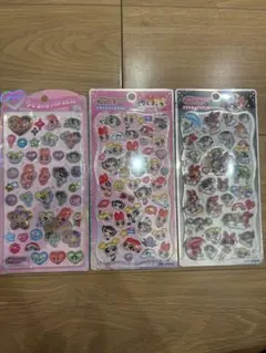 パワパフうるちゅるプチドロシール3シートセット