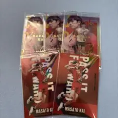 MASATO KAI トレーディングカード 4枚セット