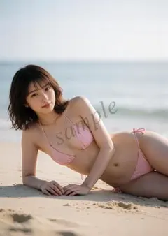 AIグラビアアート A4ポスター 写真光沢紙 No.3689 - メルカリ