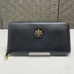 さ*空様 Tory Burch ブラック レザー 長財布