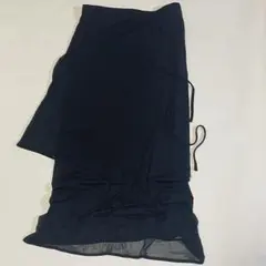 00s レイヤード ロングスカート y2k モード ゴシック