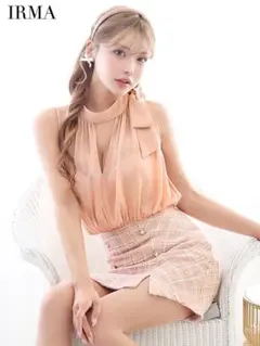 新品【IRMA】イルマドレスSサイズ55064