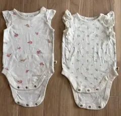 ベビーギャップ　60 肌着　ノースリーブ　ロンパース