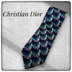 DIORネクタイ　グリーン