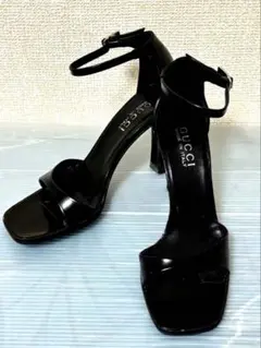 GUCCI ブラック ハイヒール パンプス